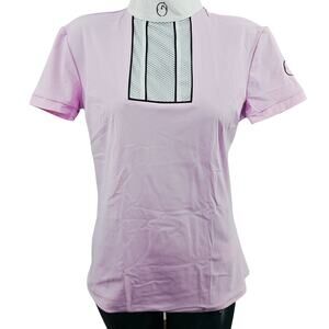 Vestrum Corralejo Equestrian English Competition Shirt Top Pink Women's XL 3583